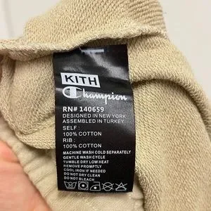 XL 新品 未使用 champion × KITH double logo TEE チャンピオン × キス コラボ Tシャツ 灰色 グレー Kith | Pants | Kith X Champion Double Logo Sweatpants | Poshmark